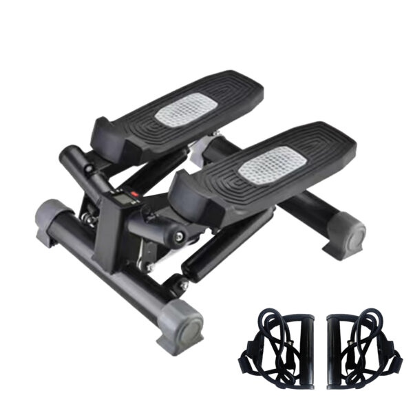 Stair stepper withe resistance bands